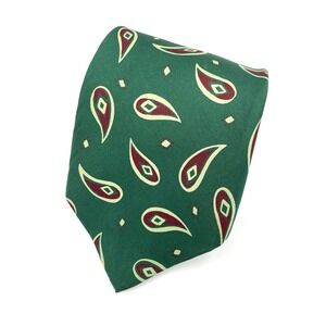 Vtg Paul Frederick 100% Silk Men's Neck Tie 58"‎ x 3.75" Made in USA
